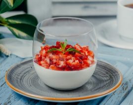 panna cotta originale infusée au thé